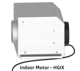 BLACK GLASS BAFFLE FILTER Q SERIES RANGEHOOD - 900MM